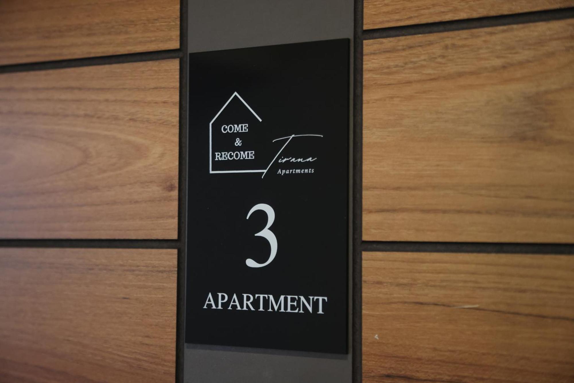 Come&Recome Tirana Apartments 외부 사진